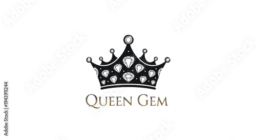 Crown Jewelry with Precious Stones.