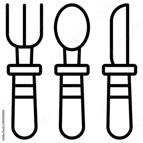 Kitchen utensils Icon