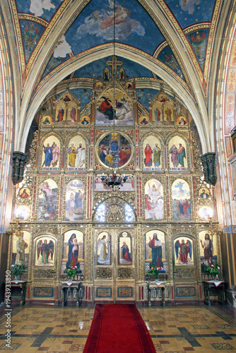 Photos Iconostasis in the Greek Catholic Cathedral of the Holy Trinity in Krizevci, Cro