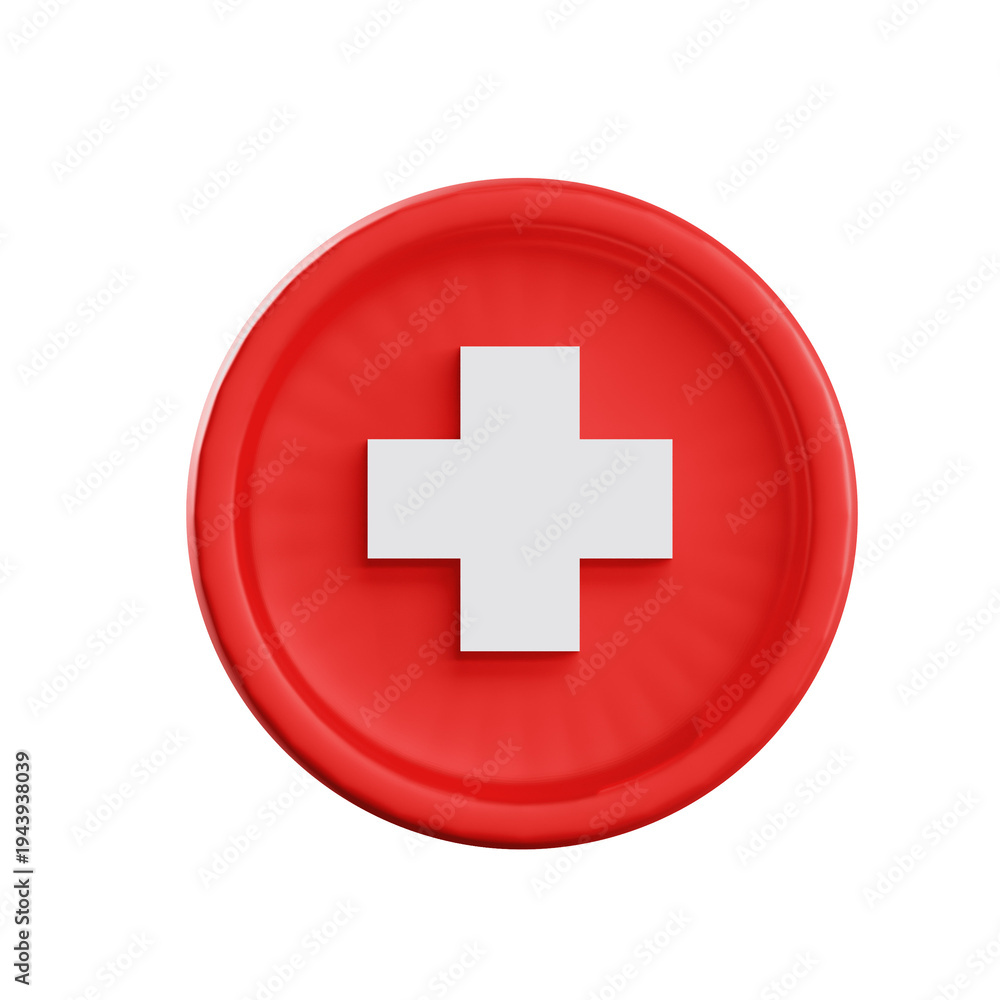 Obraz premium first aid icon