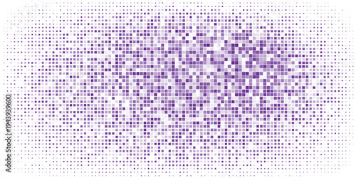 Pixelated bitmap gradient Y2K aesthetics texture. Neon color dither pattern background. 8 bit video game screen wallpaper. Retro glitchy pixel art illustration