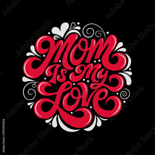 Typography Mother’s Day T-shirt Design