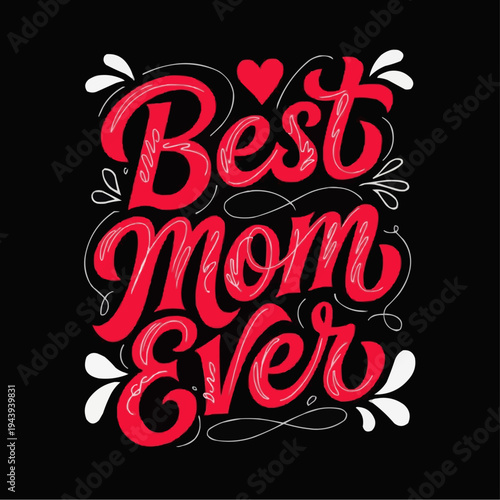Typography Mother’s Day T-shirt Design