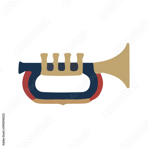 Trumpet Icon Isolated