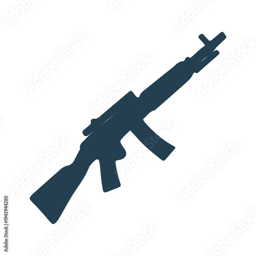 Rifle Silhouette Icon