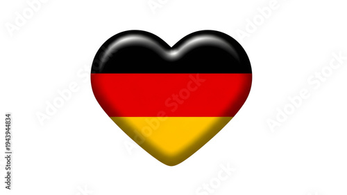 Germany Flag Heart Icon Free Download Germany Flag Heart Icon - GFXLoad