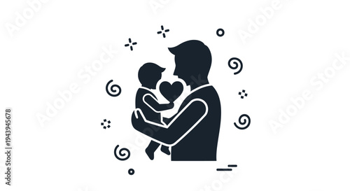 Mother holding baby in arms tight.