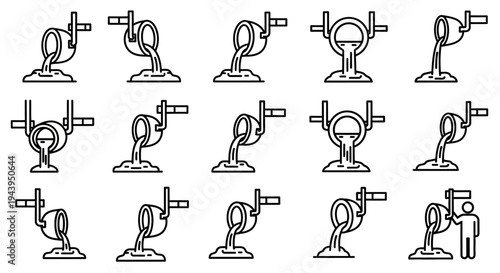 Variety of microscope equipment tools.