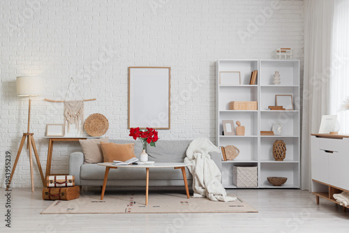 Interior of modern living r...
