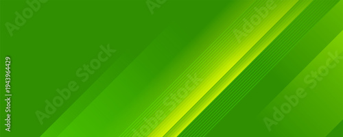 Green background for wide banner, design template