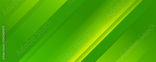 Green background for wide banner, design template