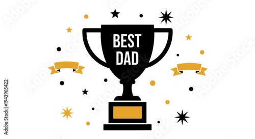 Trophy Cup Award for Father.