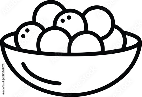 A stylized container with a heart symbol and wavy lines representing liquid inside vector illustration