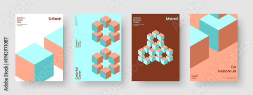 Isolated Report Design. Modern Business Presentation Template. Geometric Flyer Layout. Poster. Background. Brochure. Banner. Book Cover. Catalog. Newsletter. Journal. Advertising. Handbill