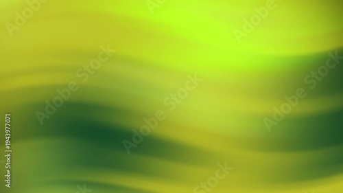 Abstract texture design featuring smooth gradients and flowing lines in shades of green and yellow, ideal for backgrounds and creative projects.