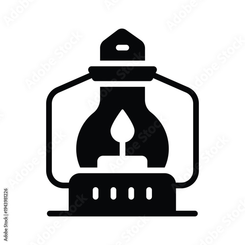 A customizable glyph icon representing islamic lantern