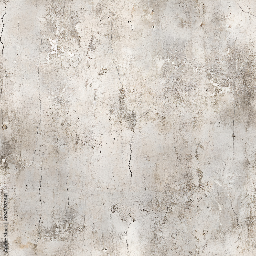 Fototapeta premium A close-up view of a cracked and weathered concrete surface