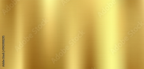 Brushed Gold Metal Texture Background