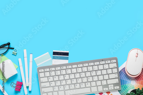 Computer keyboard with mous...
