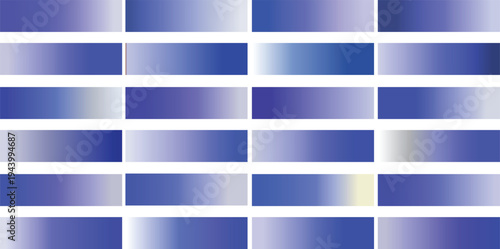Vector collection of blue metallic gradients, chrome christmas gradient set, blue gradients metallic gradients set, blue metallic.eps8