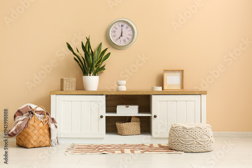 Interior of stylish living ...