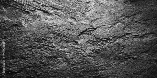 Rough old wood texture background with a brown grunge pattern and dirty gray plaster surface on a weathered stone construction wall