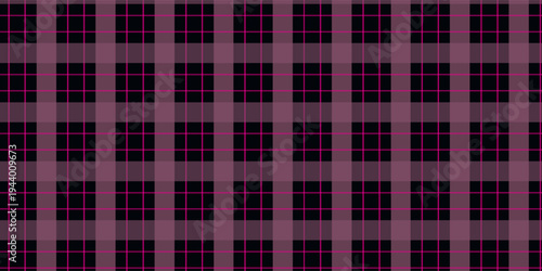 Seamless pink color check pattern. Repeating patern plaid. Checkered design for prints. Repeated tartan fabric. Vector scottish fabriс. Ekose texture. Madras flannel. Checker line. Stripe gingham