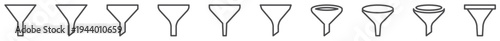 Funnels Icon Set
