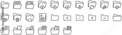 Folders Icon Set