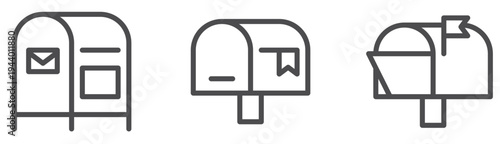 Mailbox Icon Set