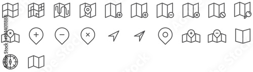 Maps Icon Set