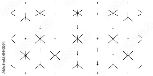 Vintage paper vector alphabet set featuring a compass rose navigation icon and decorative wind star map symbols for travel illustration design