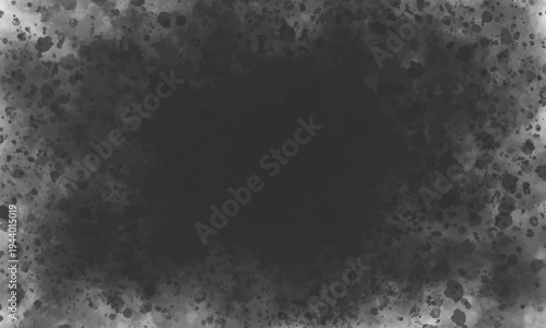 混沌とした感情を表す墨飛沫背景　ベクター