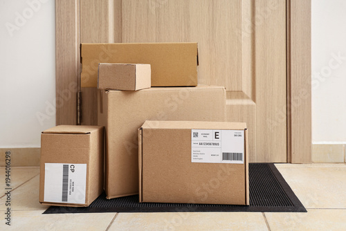 Many different parcels on m...