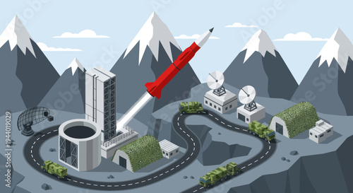 Rocket Launching From City Infrastructure.