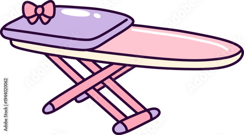 Pastel Ironing Board Cute Icon