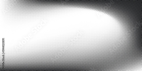 halftone faded gradient texture, grunge dotted pattern background, black and white noise grain wallpaper, retro pixel vector backdrop.