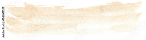Beige brush stroke watercolor painting