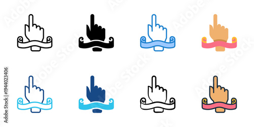 Hand-labeled product icons set multiple style collection. Editable stroke 
