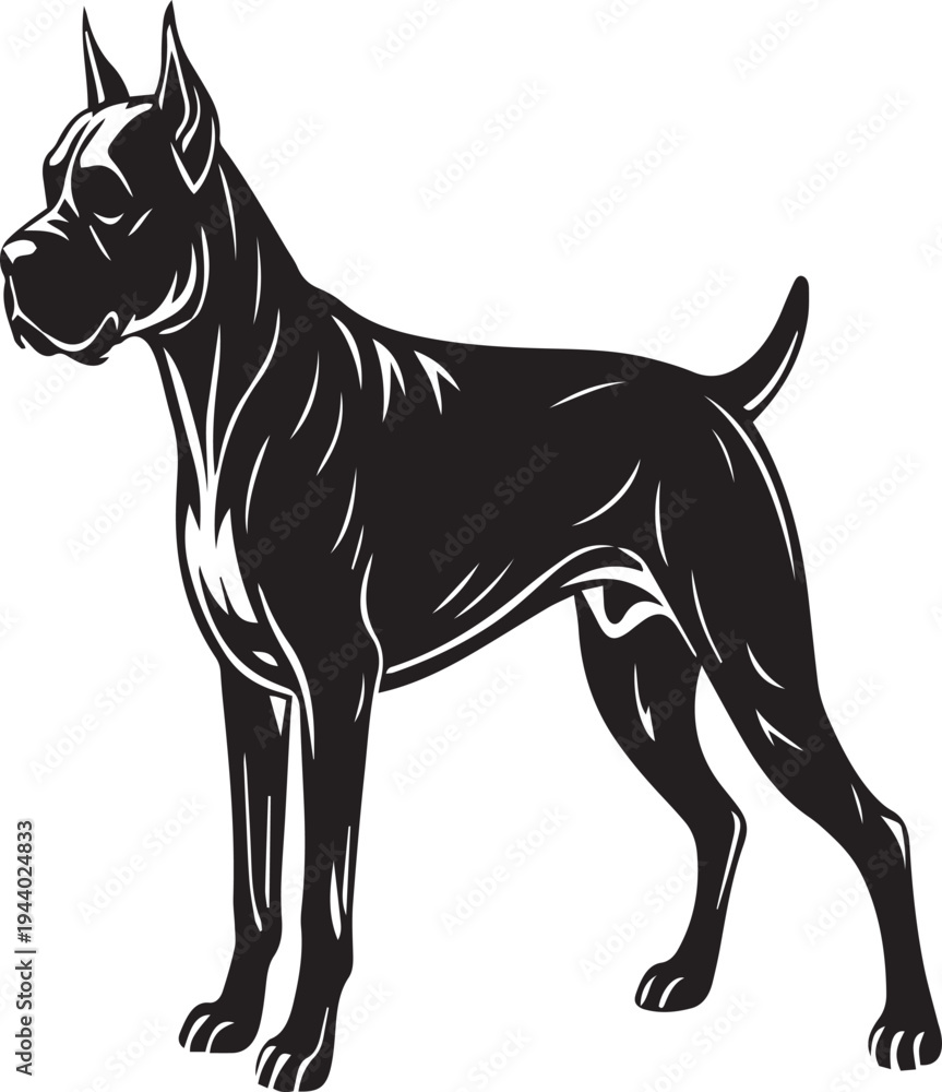 Fototapeta premium Boxer dog breed dog