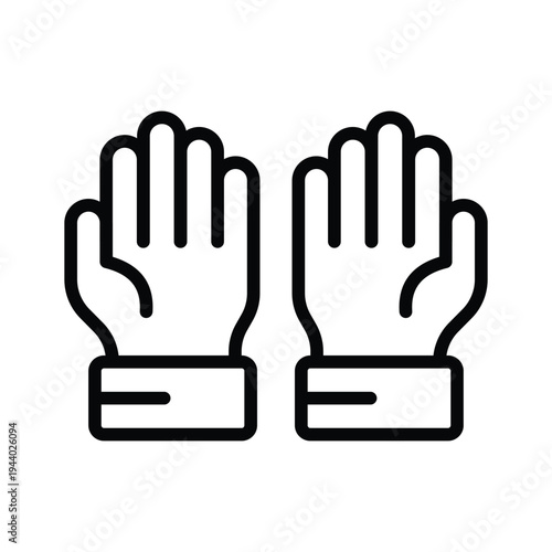 Grab this amazing praying hands icon design, ready to use vector