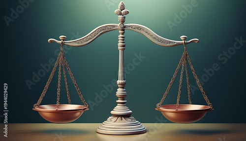 scales of justice with medical concept