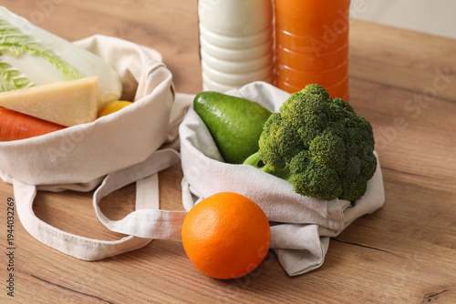Eco bags with different fre...