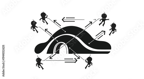 teamwork collaboration business concept with people working together