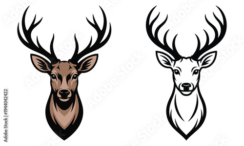 deer head silhouette