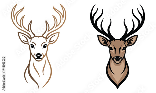 deer head silhouette