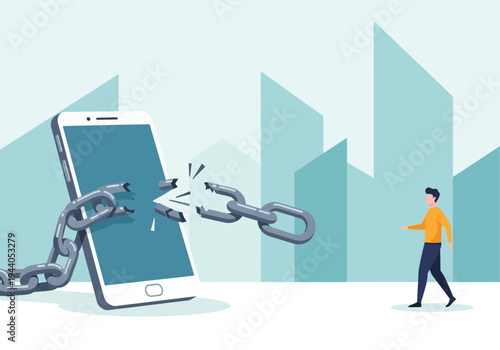 Digital Freedom Breaking Free from Smartphone Addiction and Embracing Real-World Connections