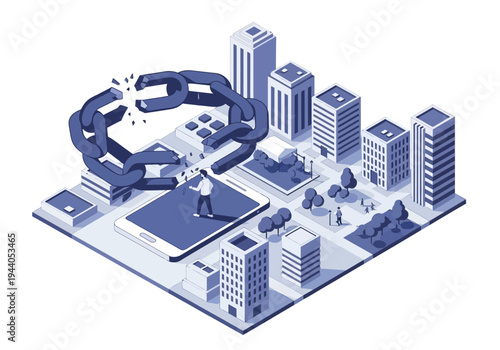 Digital transformation of urban environments and the role of mobile technology