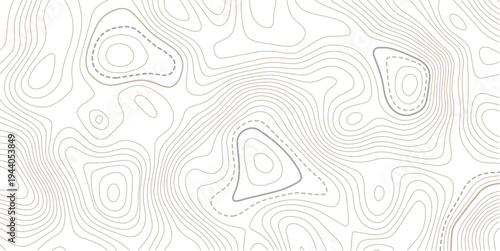 Vector geographic contour mounted map background. Abstract minimal The patter discovery vector topo map.Contour background geographic grid. Vector illustration.