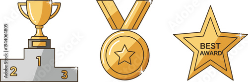 Awards and accolades symbols